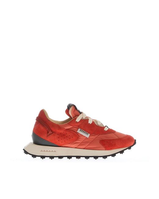 Sneakers RUN OF de color Red