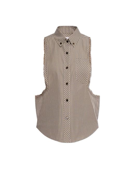 Shirts Versace de color Brown