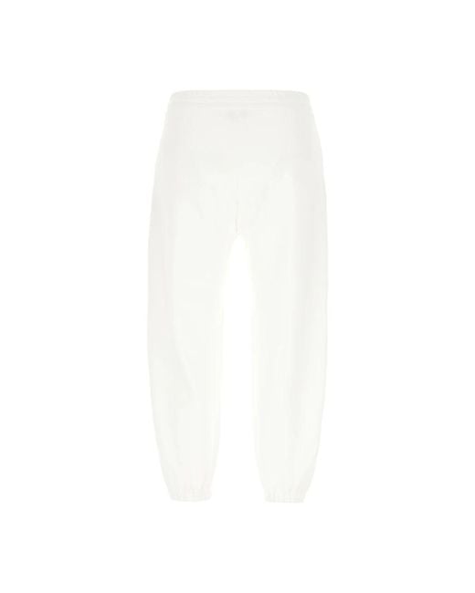 McQueen White Sweatpants