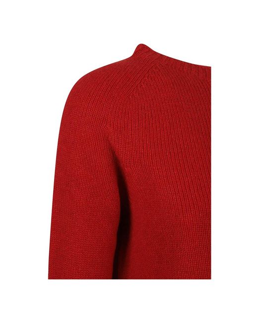 Round-Neck Knitwear Max Mara en coloris Red