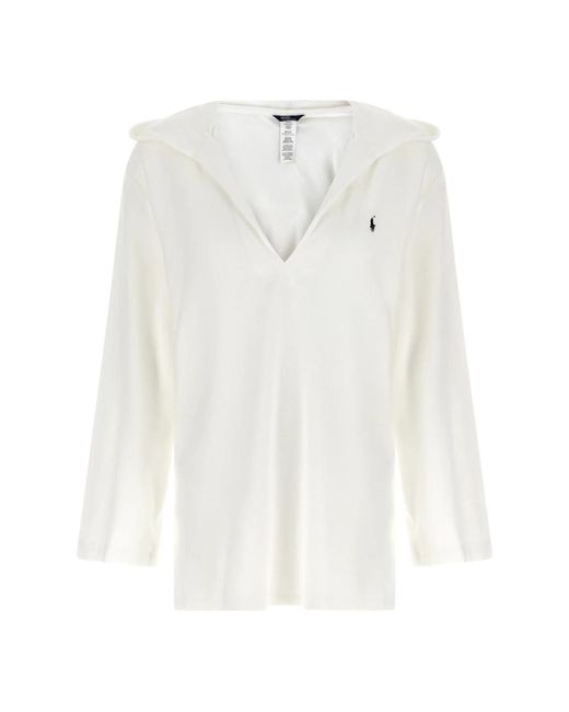 Polo Ralph Lauren White Blouses