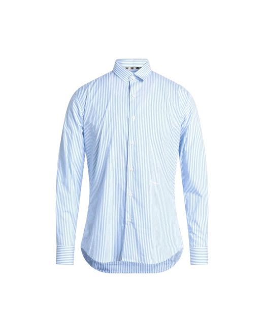 Camicia a righe in cotone vestibilità regular di Aquascutum in Blue da Uomo