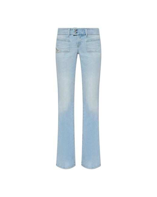 DIESEL Boot-Cut Jeans in het Blue