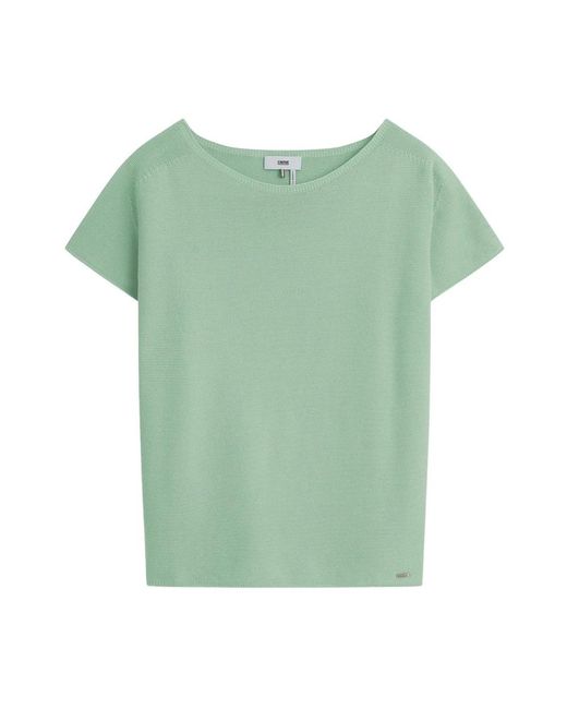 Cinque Cielmo Kurzarm Pullover in het Green
