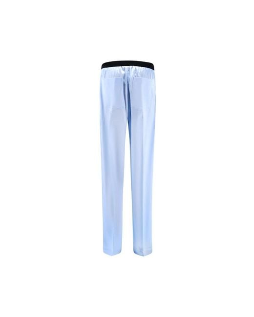 Tom Ford Blue Wide Trousers