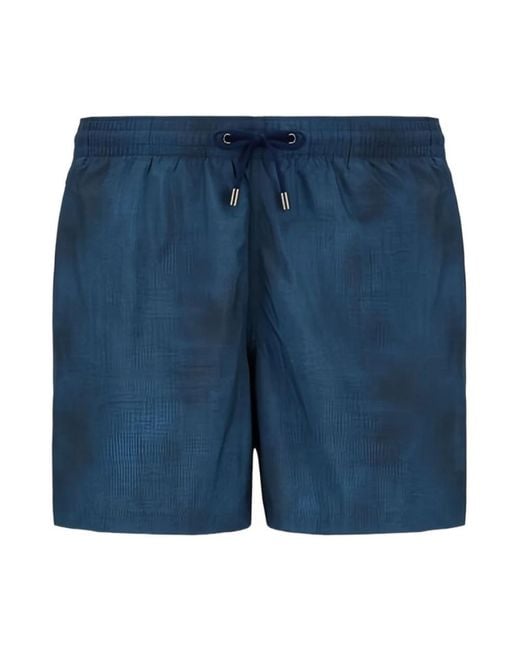 Canali Blue Beachwear for men