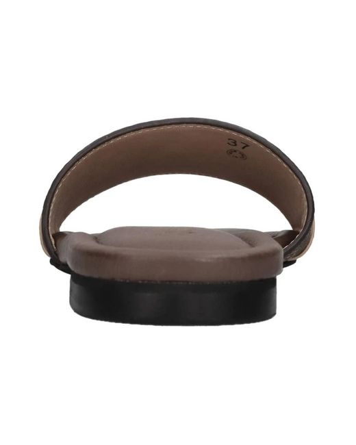 Sliders Pollini en coloris Brown
