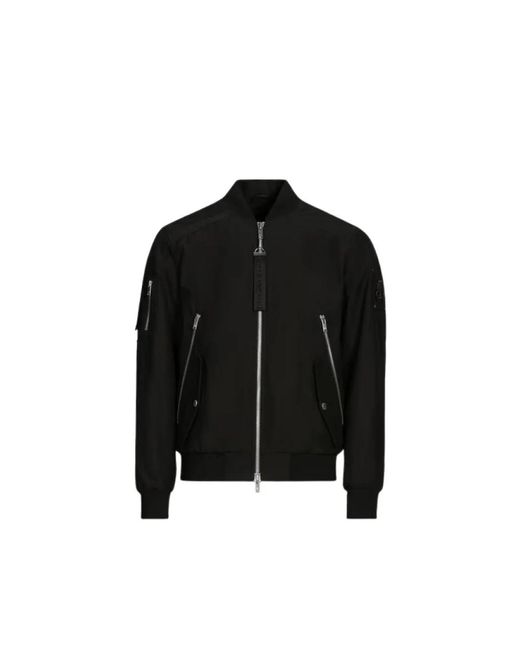 Moose Knuckles Black Bomber Jackets for men