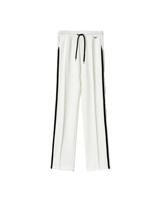 Straight Trousers Gaelle Paris de color White