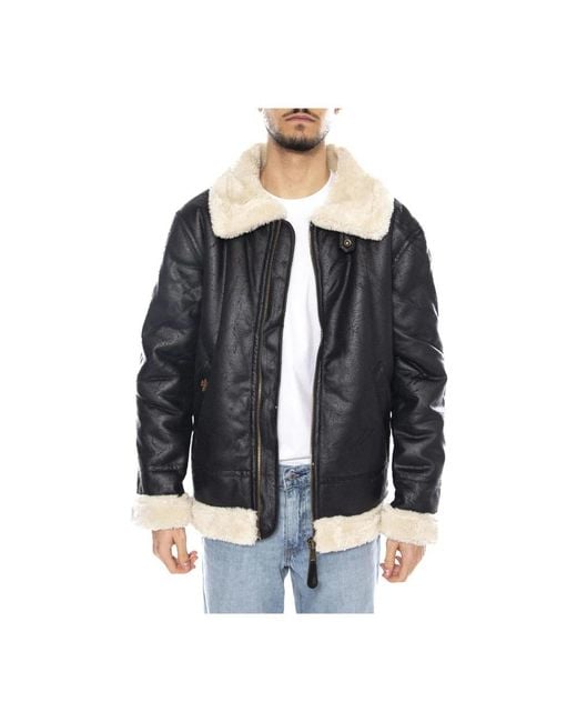 Winter Jackets Alpha Industries de hombre de color Black