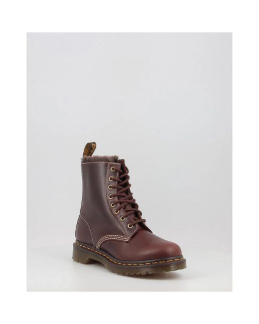 Dr. Martens Brown Winter Boots