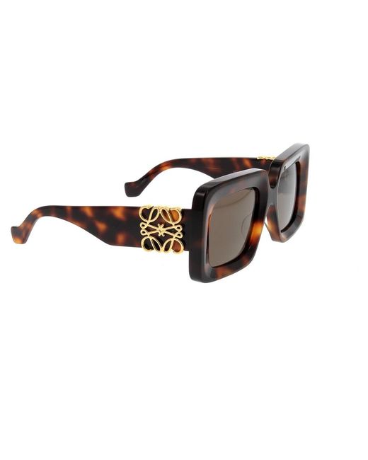 Loewe Accessoires ,Bruin ,Stijlvolle Zonnebril Voor Zonnige Dagen in het Brown