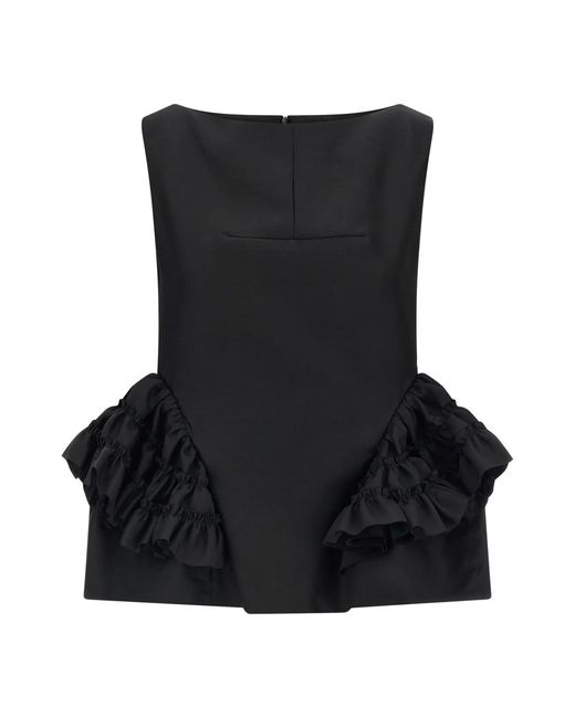Sleeveless Tops Dries Van Noten de color Black