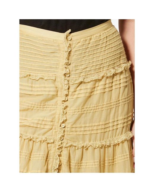 Isabel Marant Natural Maxi Skirts