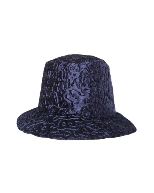 Flapper Accessoires ,Blauw ,Astrakhan Emmerhoed in het Blue