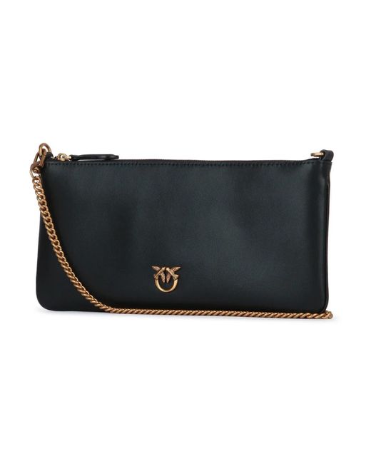 Pinko Black Horizontal Flat