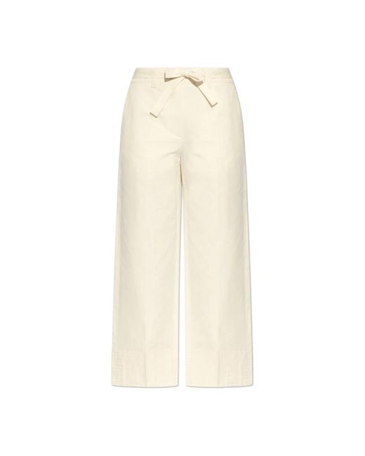 A.P.C. Wide Trousers in het Natural