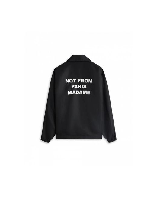 Drole de Monsieur Black Light Jackets for men