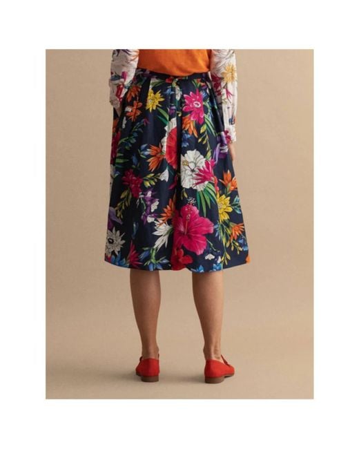 Gant Red Midi Skirts