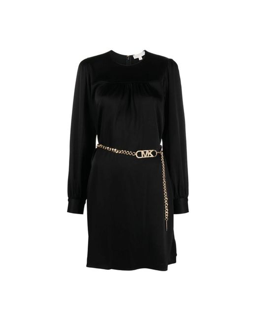 Michael Kors Black Short Dresses