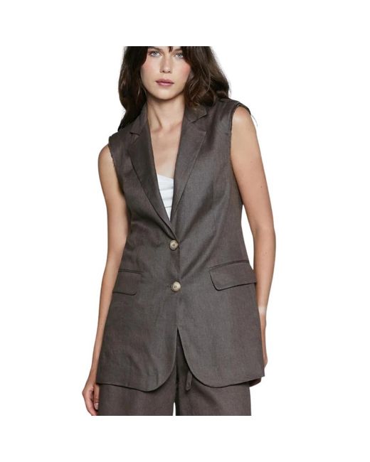 Relish Gray Vests