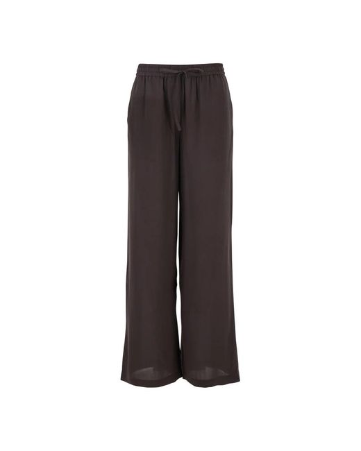 Wide Trousers di P.A.R.O.S.H. in Brown