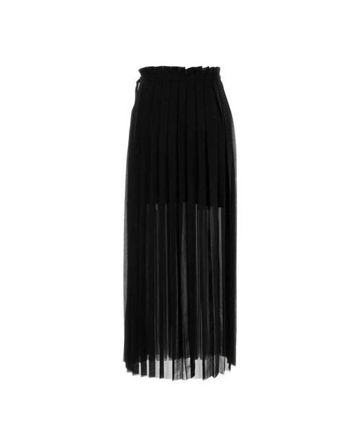 Maxi Skirts AMI de color Black