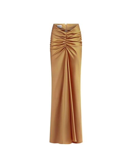 ANDAMANE Brown Maxi Skirts