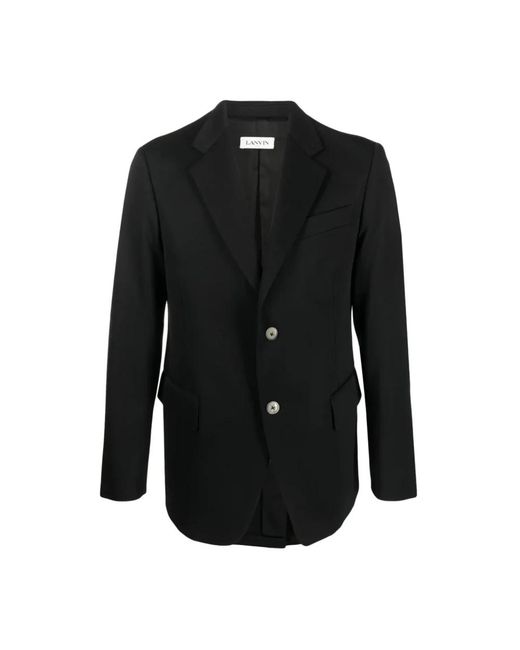 Lanvin Black Blazers for men