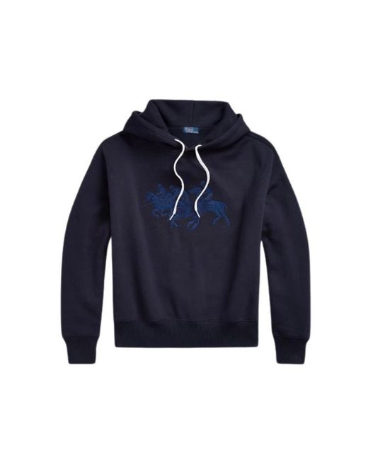 Hoodies Polo Ralph Lauren de color Blue