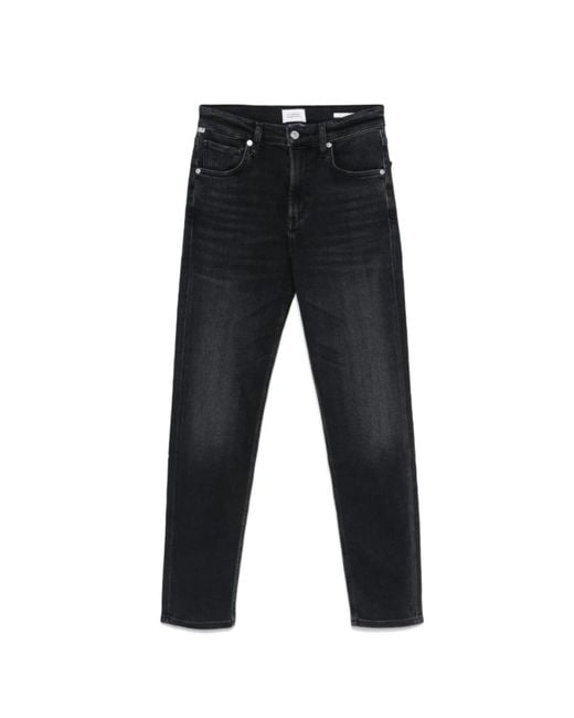 Citizens of Humanity Black Straight Fit Jeans
