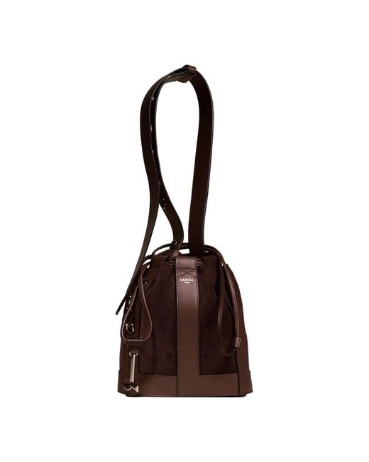 Lancel Brown Bucket Bags