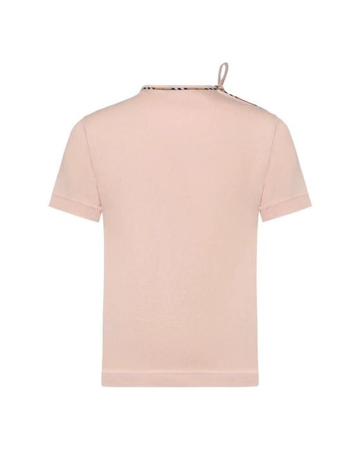 Burberry Pink T-Shirts