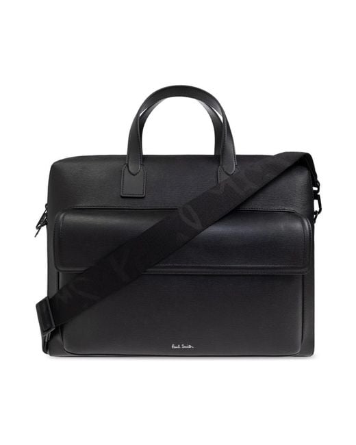 Paul Smith Zwarte Toprits Handtas in het Black voor heren