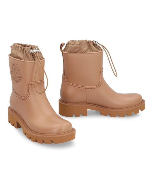 Moncler Rain Boots in het Brown