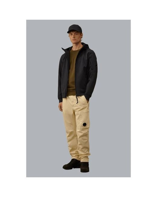 C P Company Black Light Jackets for men