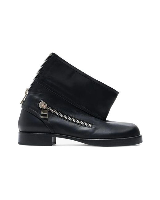 J.W. Anderson Black Ankle Boots