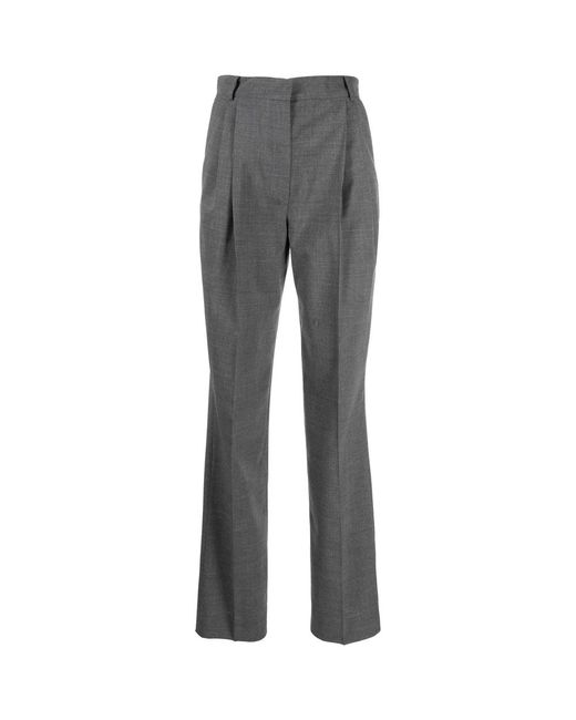 Vivetta Gray Maßgeschneiderte Gerade Beinhose Grau