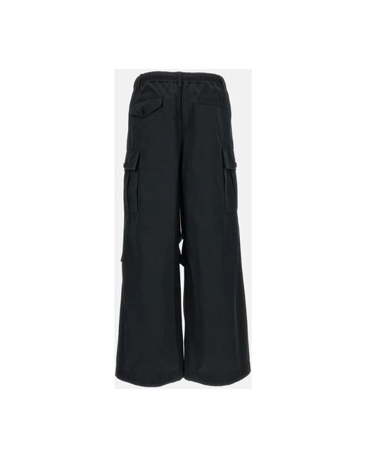 Marni Black Wide Trousers for men