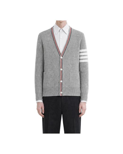 Cardigans Thom Browne pour homme en coloris Gray