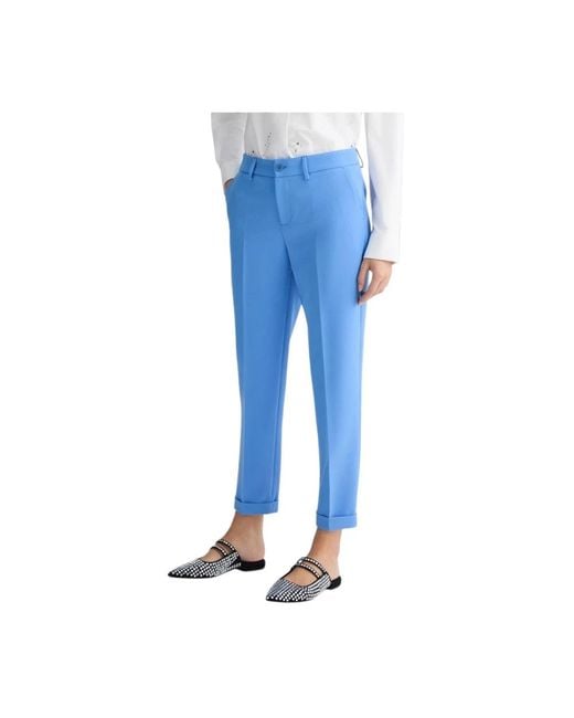 Liu Jo Blue Cropped Trousers