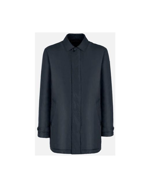 Geox Avery Single-Breasted Jas in het Blue voor heren