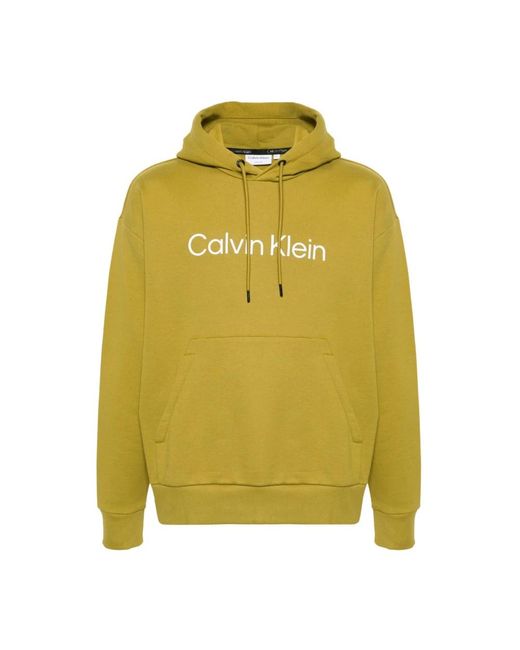 Calvin Klein Hoodies in Yellow für Herren