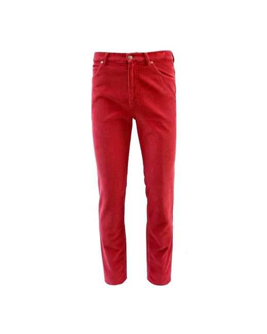 Gucci Red Slim-Fit Jeans for men