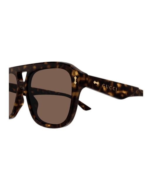 Gucci Sonnenbrille in Brown für Herren