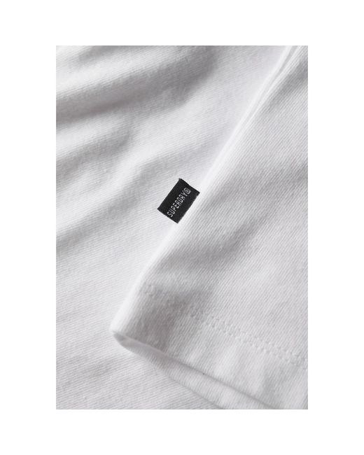 Superdry Stylisches t-shirt für männer in White für Herren