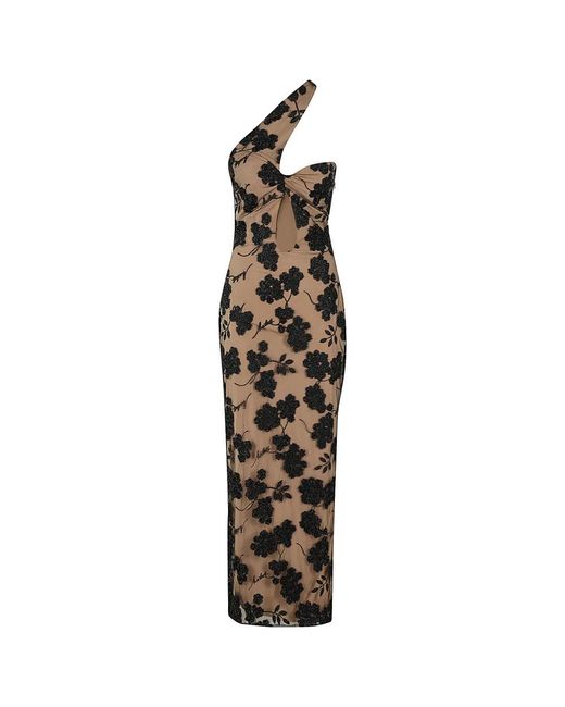 ROTATE BIRGER CHRISTENSEN Metallic Maxi Dresses