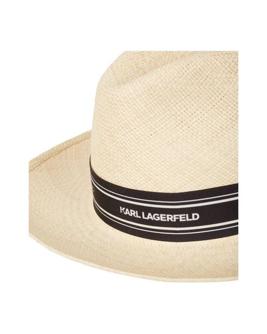 Karl Lagerfeld Natural Hats