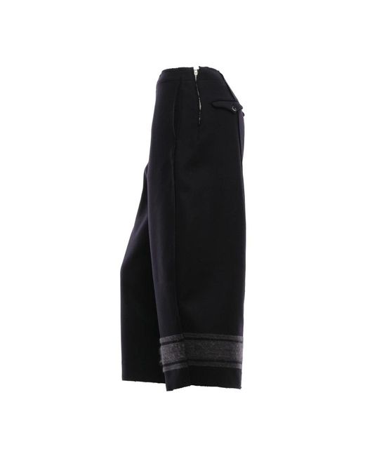 Nine:inthe:morning Black Cropped Trousers for men