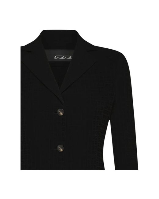 Rrd Black Schwarzes Blazer Kleid Für Frauen